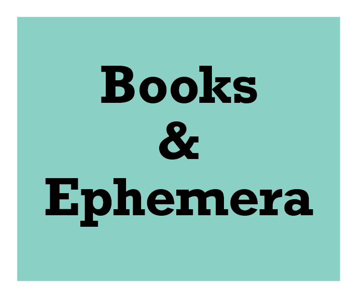 book cover - Books and Ephemera